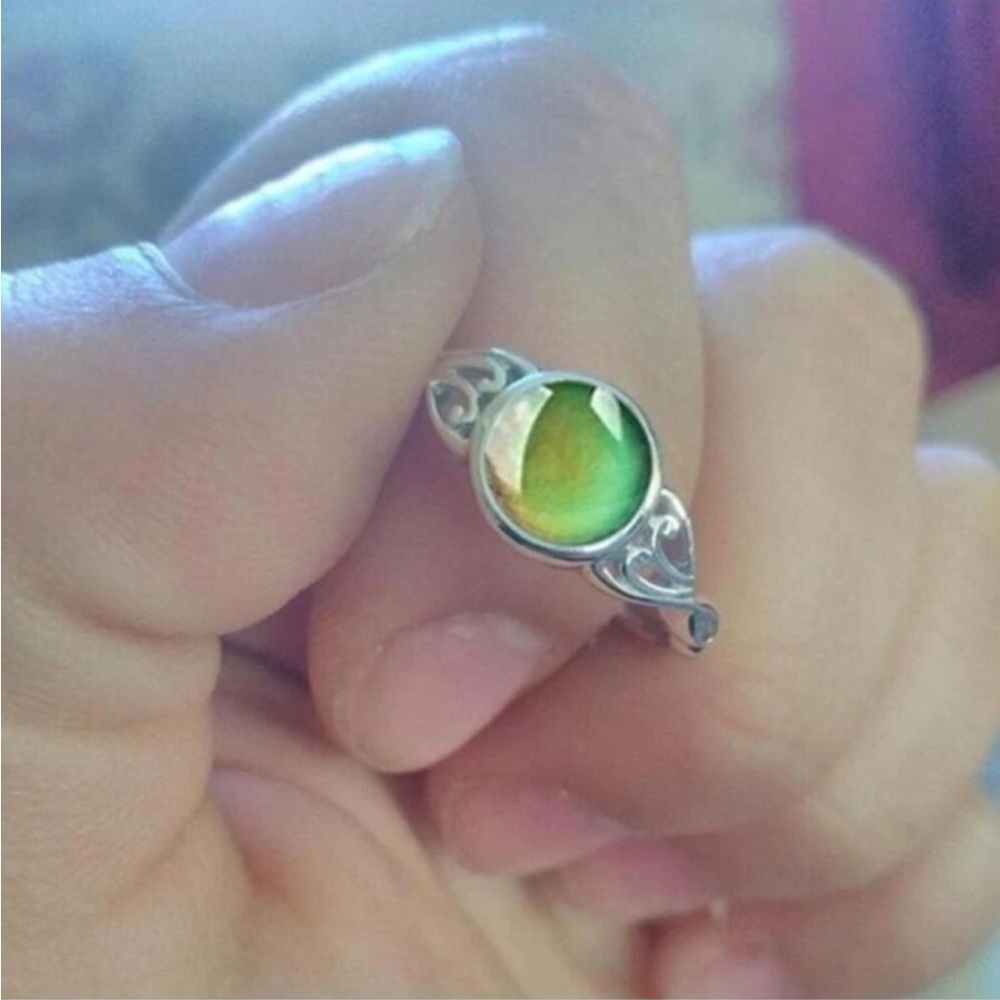 SILVER MOOD RING - Picture 4 of 4